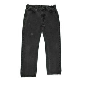 Levis 505 Black Jeans 34x30